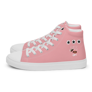 Women’s high top canvas shoes
