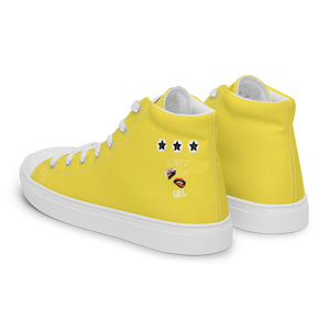 Women’s high top canvas shoes