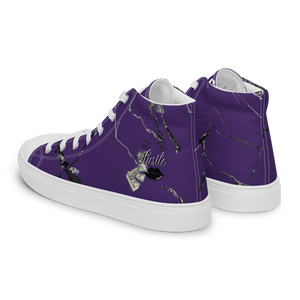 Women’s high top canvas shoes