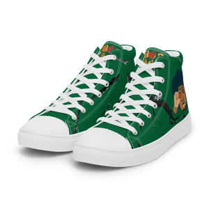Women’s high top canvas shoes
