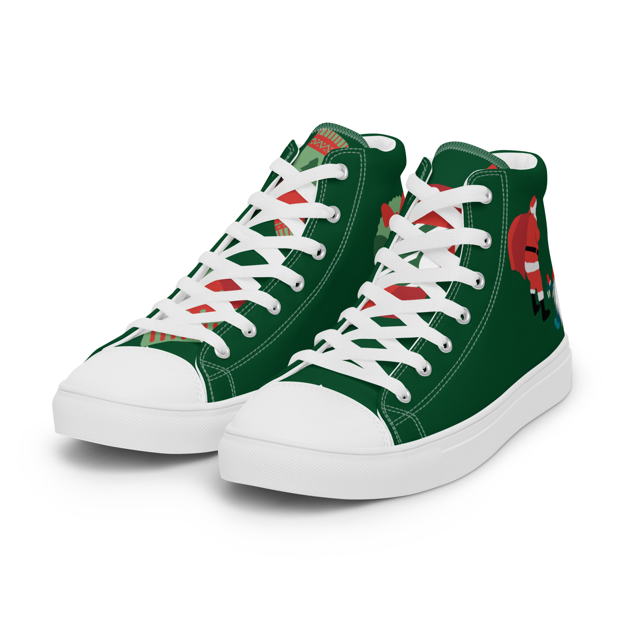 Women’s high top canvas shoes