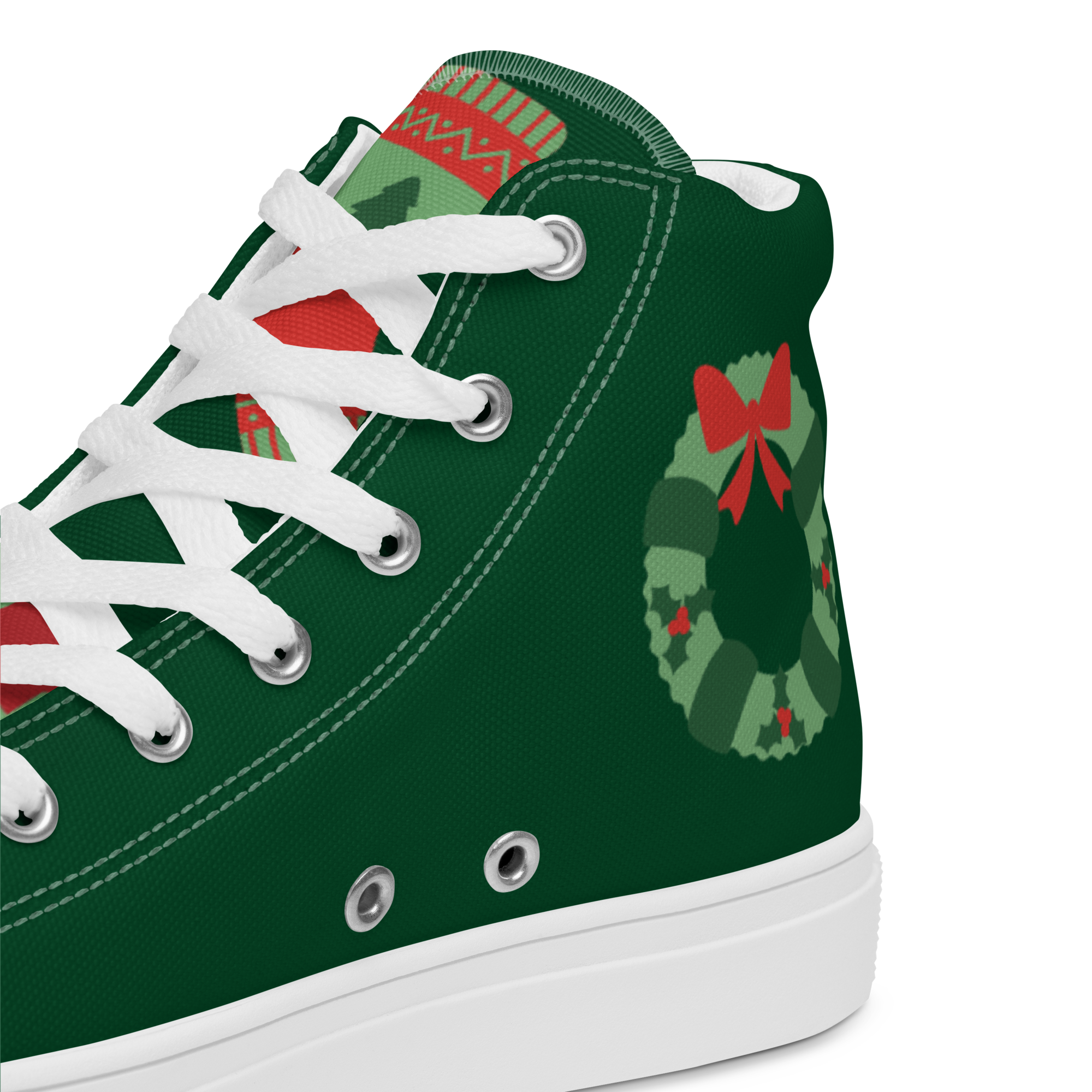 Women’s high top canvas shoes