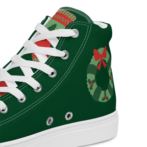 Women’s high top canvas shoes