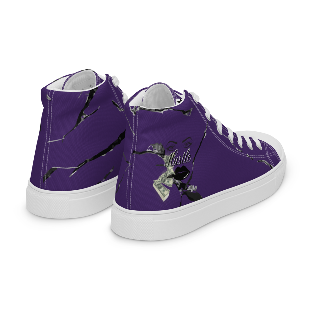Women’s high top canvas shoes