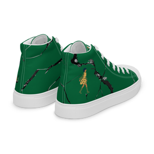 Women’s high top canvas shoes