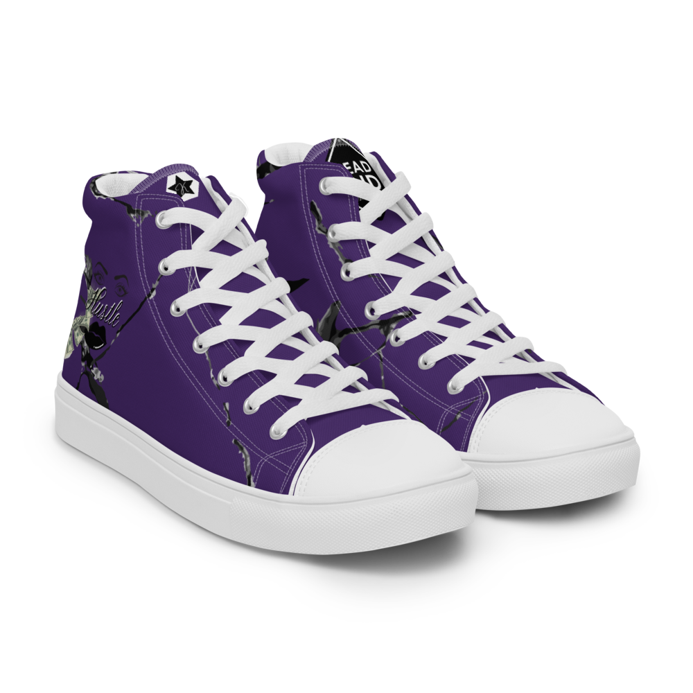 Women’s high top canvas shoes
